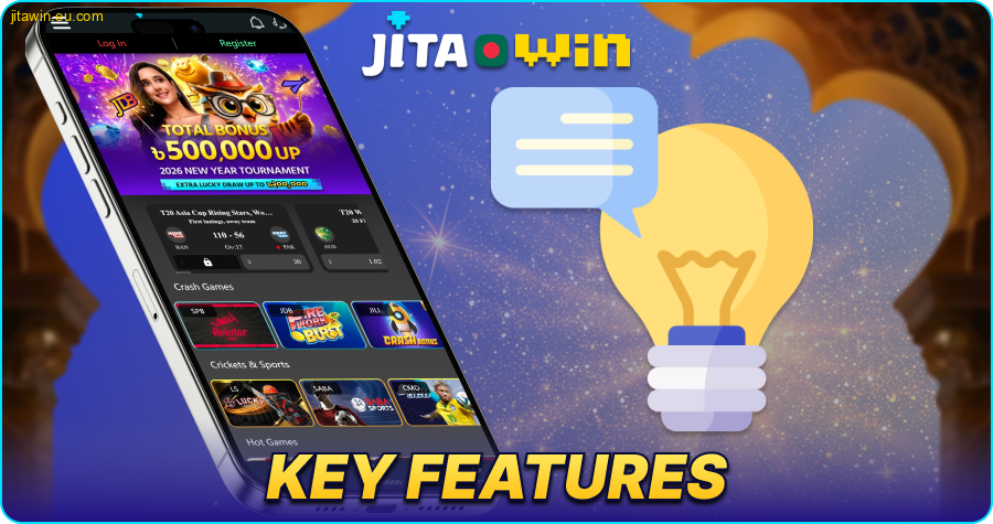 What the JitaWin app for Bangladeshis supports