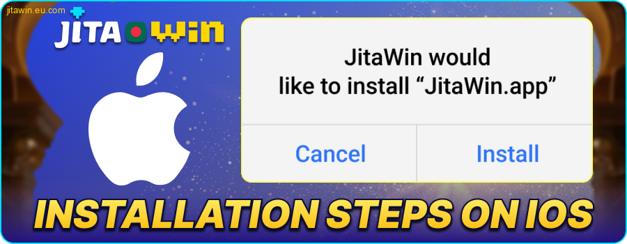 JitaWin BD iOS app installation manual