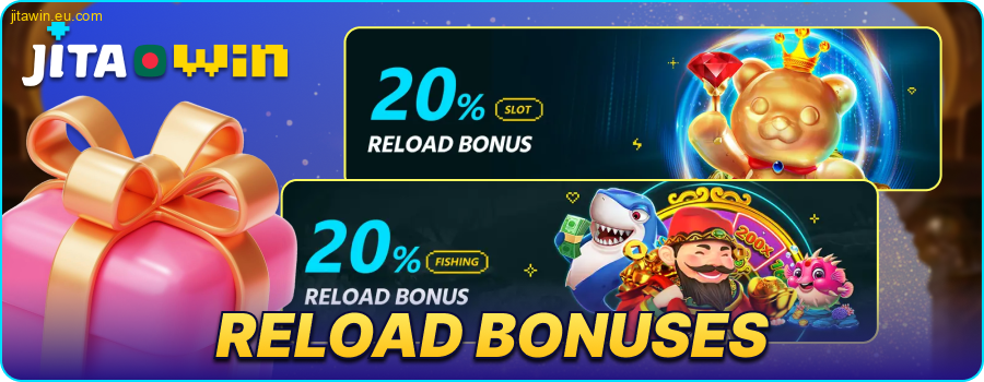 Daily Reload promotions for JitaWin Bangladeshi players