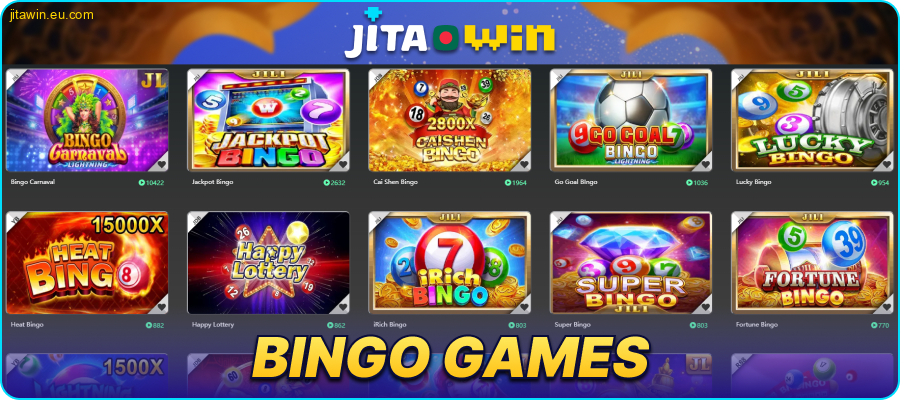 Bingo Games section at JitaWin BD casino