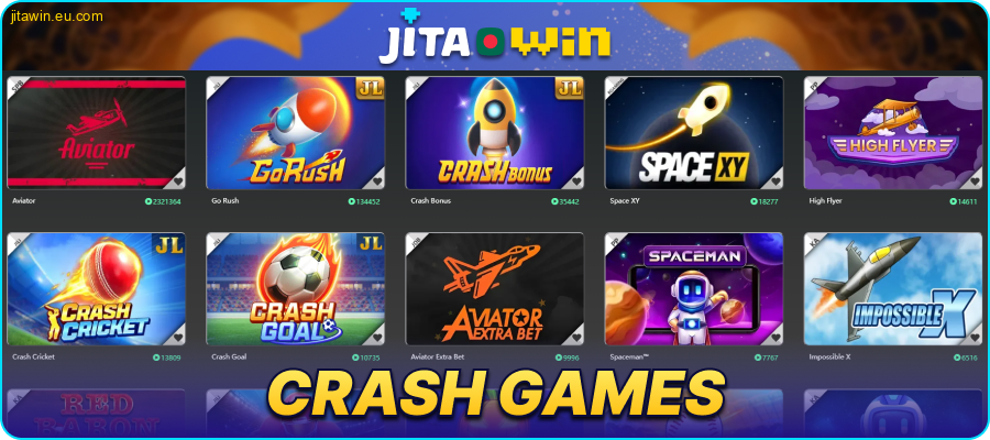 Fast games section at JitaWin BD casino