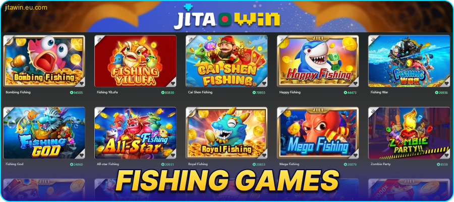 Fishing section at JitaWin BD casino