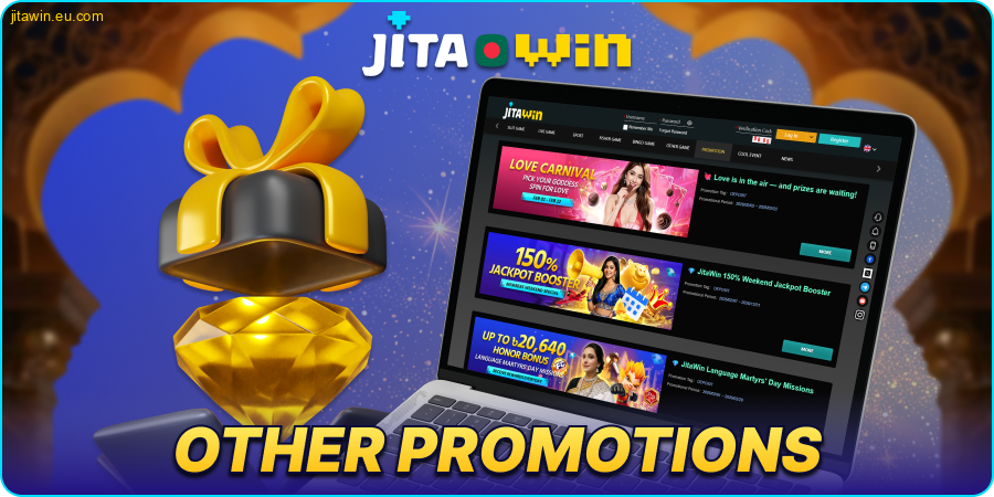 Bonuses for JitaWin Bangladeshi players