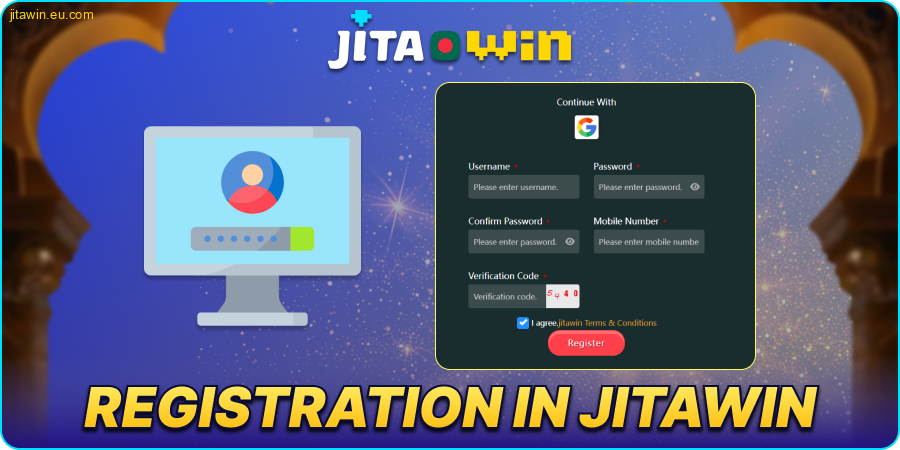 How to create an account in JitaWin BD