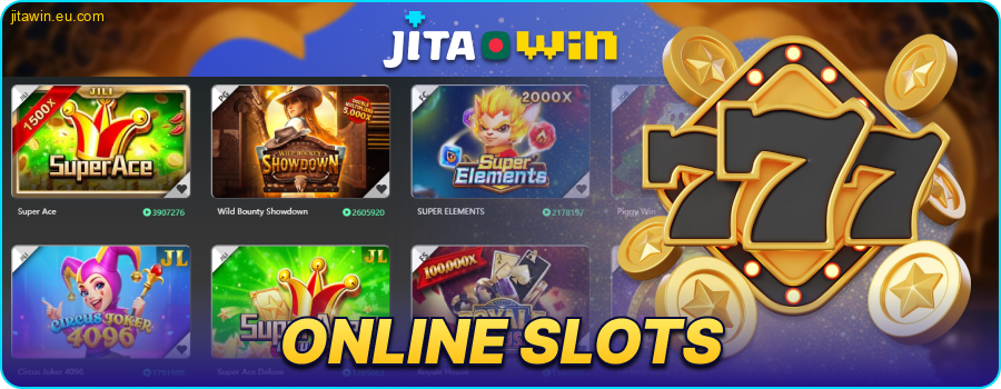 Slots section at JitaWin Bangladesh