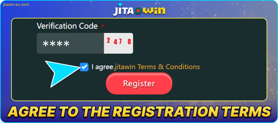 Agree to the JitaWin Bangladesh site rules
